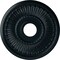 Ekena Millwork Melonie Ceiling Medallion (Fits Canopies up to 6 3/8"), 16"OD x 3 5/8"ID x 3/4"P, Night Shade CM16MLNSF - alternate 1